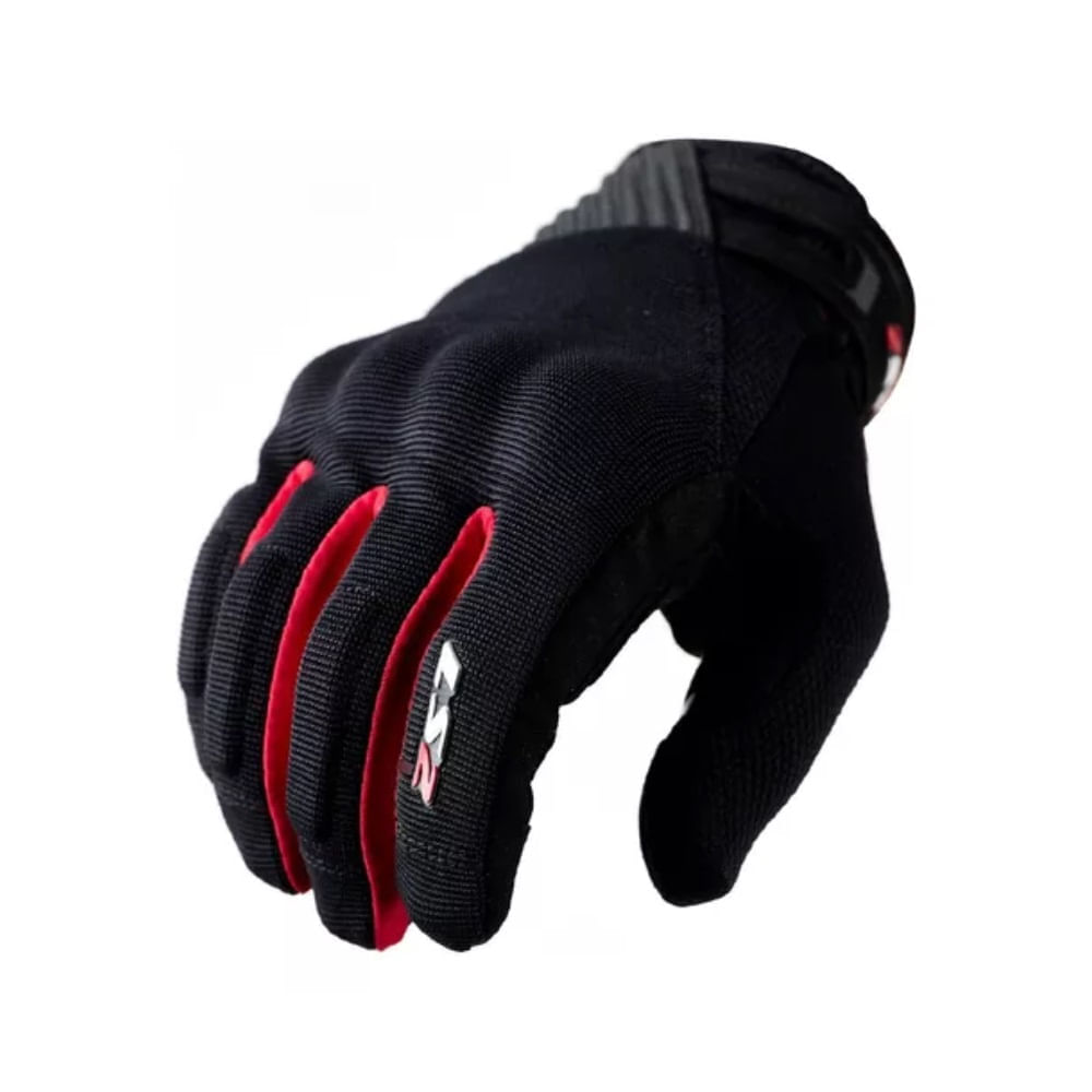 GUANTES LS2 HOMBRE DART2 NEGRO/ROJO